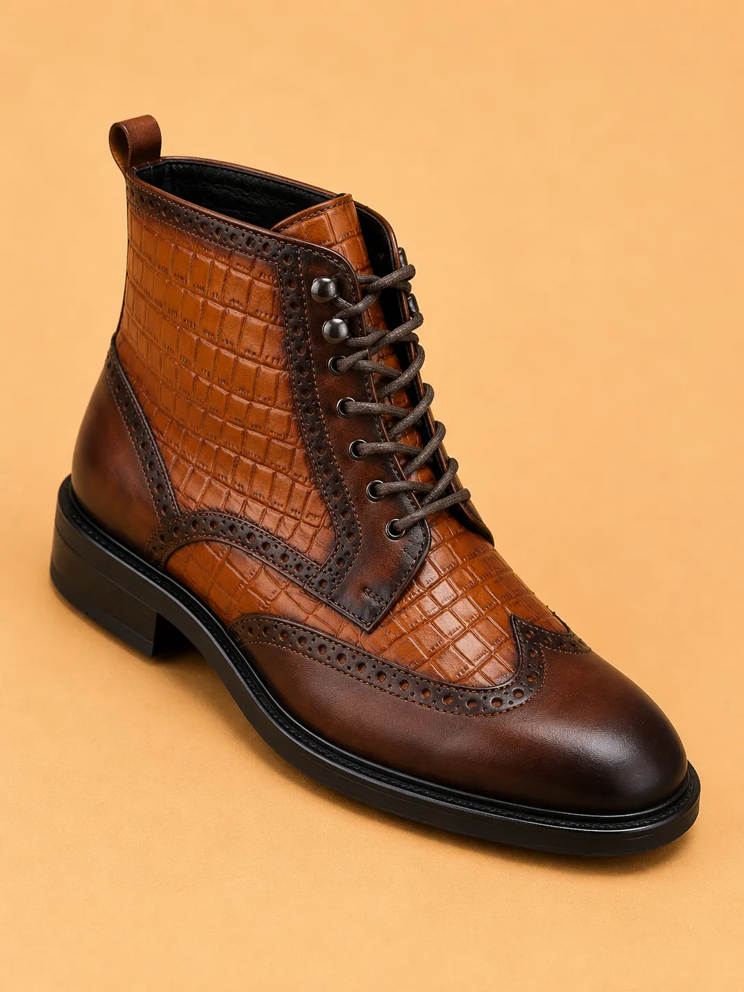 Premium Leather Wholesale - Lace Up Boots 3