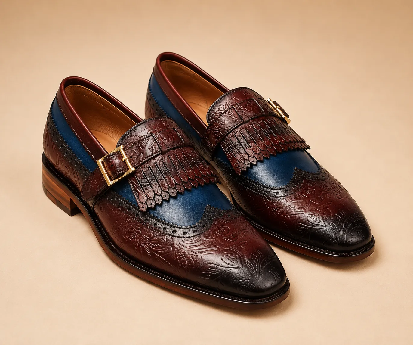 Premium Leather Wholesale - Monk-Kiltie Loafer 1