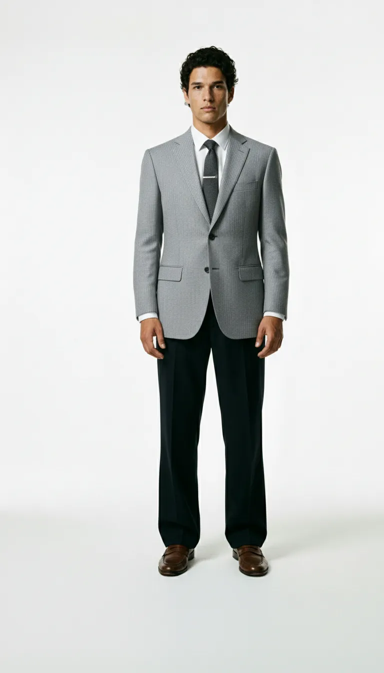Grey Blazer Suit